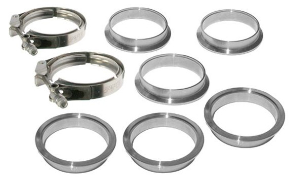 PPE 517230008 3.0 INCH QR ALUMINUM V-BAND 8 PC SET 2C 3M 3F