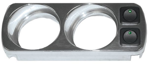 PPE 148003100 2G OH GAUGE MOUNT BRUSHED W/ SWITCH