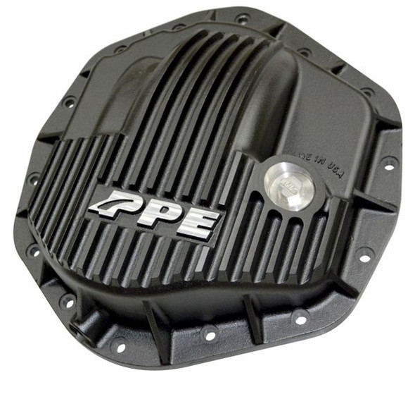 PPE 238051020 HEAVY DUTY CAST ALUMINUM REAR DIFFERENTIAL COVER GM/RAM 2500/3500 HD BLACK