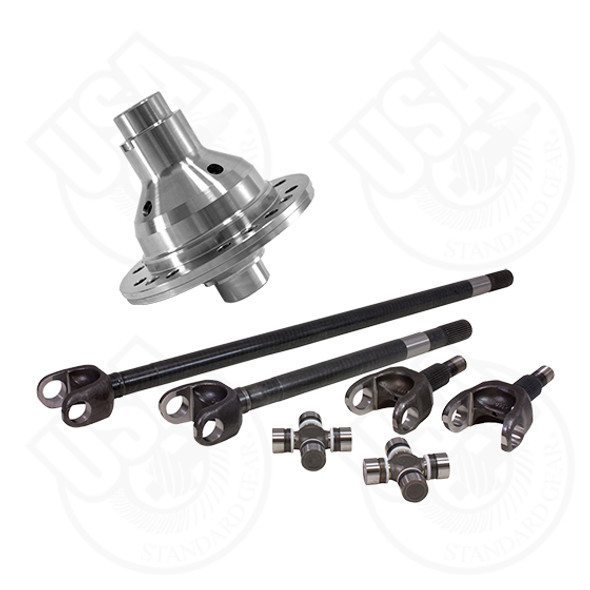 USA ZA W24160-YGL JEEP GRIZZLY LOCKER KIT 30 SPLINE INNER 27 SPLINE OUTER 2 SPICER JOINTS JEEP TJ XJ YJ ZJ 4340 CHROME MOLY AXLE
