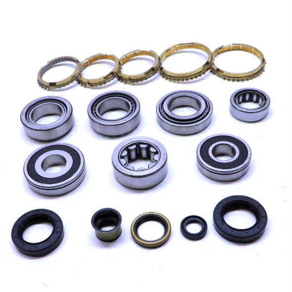 USA ZMBK418BWS C56/C59 TRANSMISSION BEARING/SEAL KIT W/SYNCHRO RINGS 5-SPEED MANUAL TRANS 2.150 3-4 SYNCHRO RINGS