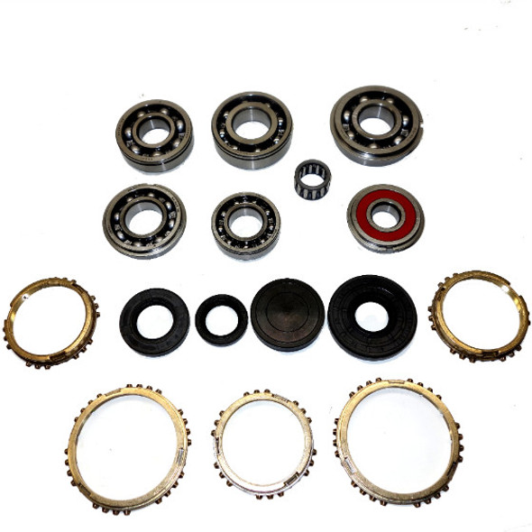 USA ZMBK293CWS VIT5 TRANSMISSION BEARING/SEAL KIT W/SYNCHRO RINGS 98-04 CHEVROLET TRACKER/99-13 SUZUKI GRAND VITARA/99-04 SUZUKI VITARA 5-SPEED MANUAL TRANS 2.0L 4X2