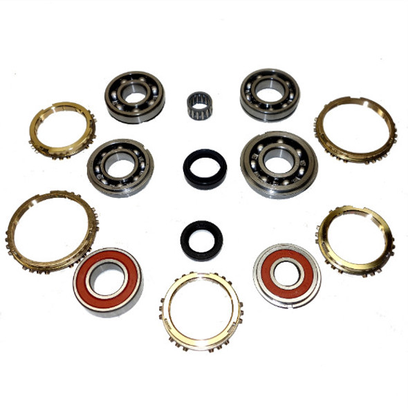 USA ZMBK165WS SAMURAI TRANSMISSION BEARING/SEAL KIT W/SYNCHRO RINGS 86-95 SUZUKI SAMURAI 5-SPEED MANUAL TRANS