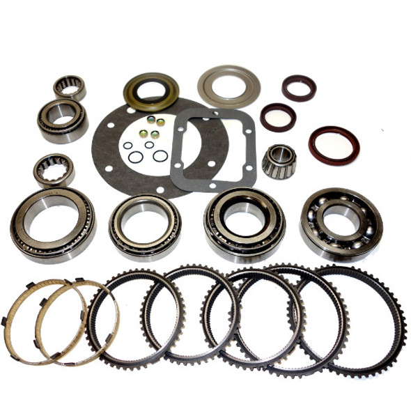 USA ZMBK486WS S6-650 TRANSMISSION BEARING/SEAL KIT W/SYNCHRO RINGS 99-02 F250/F350/F450/F550 SUPER DUTY 6-SPEED MANUAL TRANS