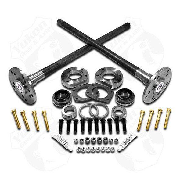 YUKON YA WF88-31-KIT ULTIMATE 88 AXLE KIT 95-02 EXPLORER 4340 CHROME-MOLY DOUBLE DRILLED AXLES