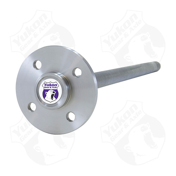 YUKON YA F750001 1541H ALLOY 4 LUG REAR AXLE FOR 7.5 INCH AND 8.8 INCH FORD THUNDERBIRD COUGAR OR MUSTANG