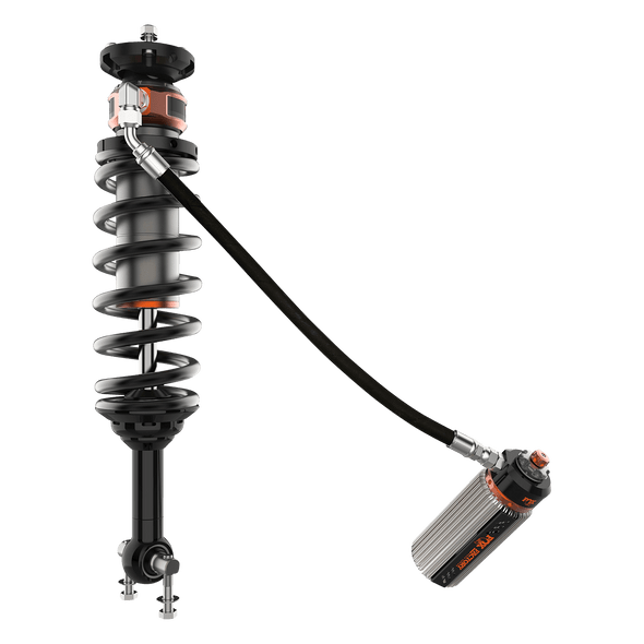 FOX 883-06-204 21-23 FORD BRONCO NO RAPTOR W/UCA FRONT COILOVER FACTORY RACE 3.0 REMOTE RESERVOIR 2/4 DOOR BASE 4-4.5 INCH LIFT 2/4 DOOR SASQUATCH 3-3.5 INCH LIFT DUAL SPEED COMPRESSION ADJUSTER