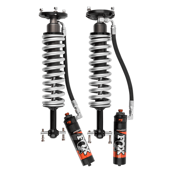 FOX 883-06-157 2019-2024 SILVERADO/SIERRA 1500 FRONT COILOVER PERFORMANCE ELITE 2.5 SERIES ALUMINUM REMOTE RESERVOIR NON-TB/NON-AT4 0-2 INCH LIFT TB/AT4 NO LIFT