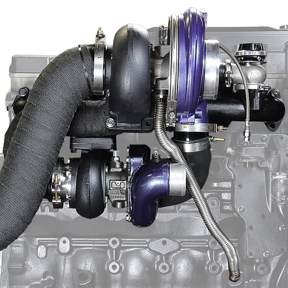 ATS 202-A35-2164 AURORA 3000/5000 COMPOUND TURBO SYSTEM FITS 1994-EARLY 1998 5.9L CUMMINS
