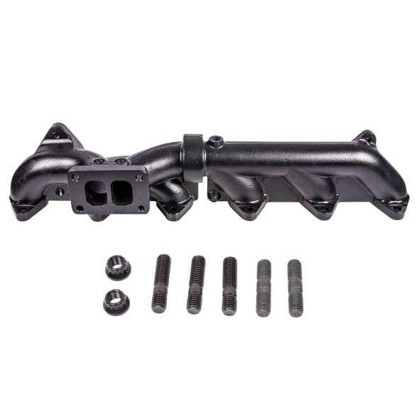 ATS 204-910-2326 PULSE FLOW EXHAUST MANIFOLD KIT FITS 2007.5-2018 6.7L CUMMINS 2-PC HOLSET WITH TURBO FLANGE HARDWARE