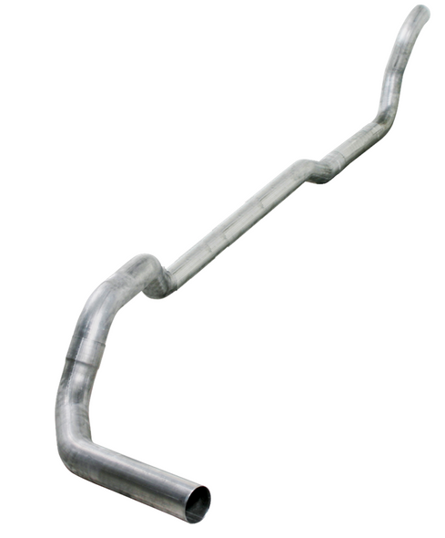 DIAMOND EYE K4209A-RP TURBO BACK EXHAUST 89-93 DODGE 5.9L CUMMINS DODGE RAM 2500/3500 4 INCH ALUMINIZED