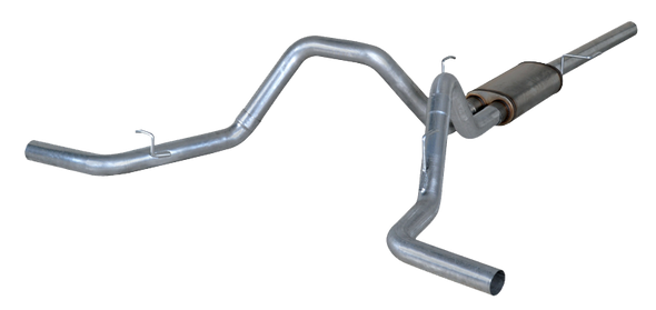 DIAMOND EYE K3322S DUAL EXHAUST SPLIT REAR FOR 98.5-02 DODGE RAM 2500/3500 5.9L 3.5 INCH BLACK COATED KIT