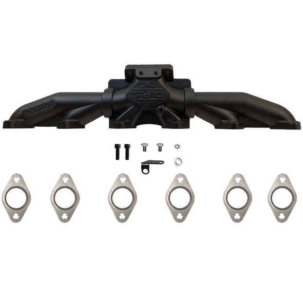 DPS MAN0128 EXHAUST MANIFOLD T3 FOR 1998.5-2002 DODGE CUMMINS 24V  5.9L 3-PIECE