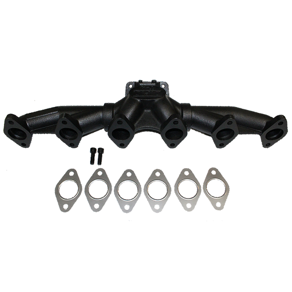 DPS MAN0129 EXHAUST MANIFOLD T4  24V RAM CUMMINS 1998.5-2018 5.9 & 6.7  3-PIECE