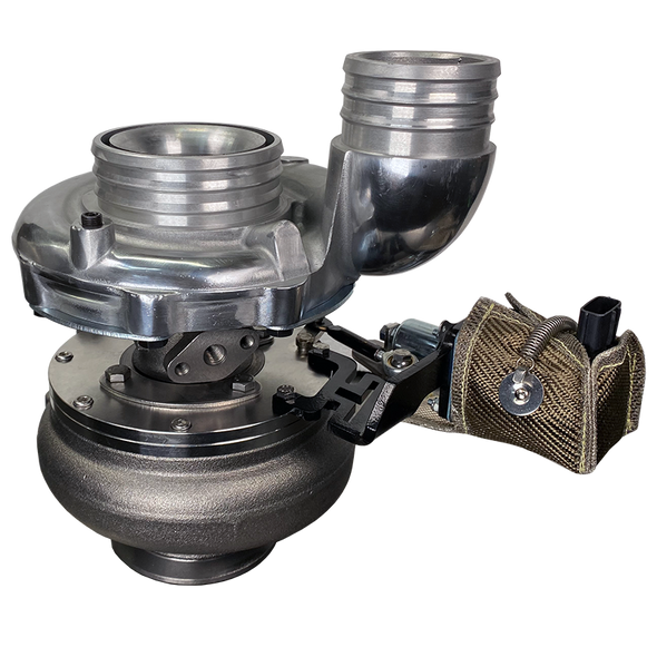 DPS SGT0117 S363/68/VGT TURBO WITH EXH. BRAKE 1988-2002, T3, 4.0 EXH OUTLET,  MAX HP 500