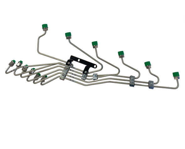 SCHEID DIESEL 154093ISBPPSETNS P7100 CONVERSION FUEL LINE SET 1998.5-2002 DODGE CUMMINS 5.9L 24V