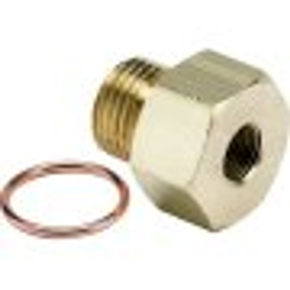 Auto Meter Adapter, 1/8" NPT to M16x1.5, Pressure