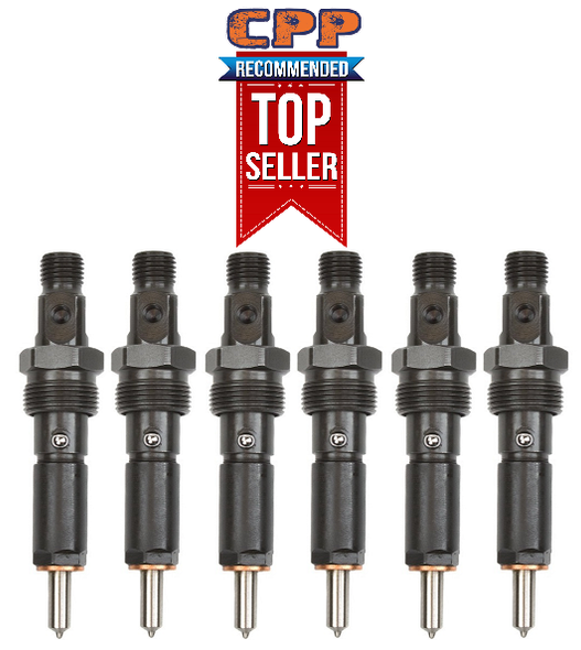 SCHEID DIESEL 106LIGHTNING001211 LIGHTNING 5X.013 INJECTOR SET (BILLET NOZZLE) 1994-1998 DODGE CUMMINS 5.9L 12V