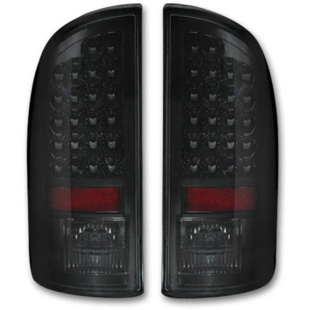 Recon 264179BK Smoked LED Tail Lights FOR 2007-2008 Dodge Ram 1500 | 2007-2009 Dodge Ram 2500/3500