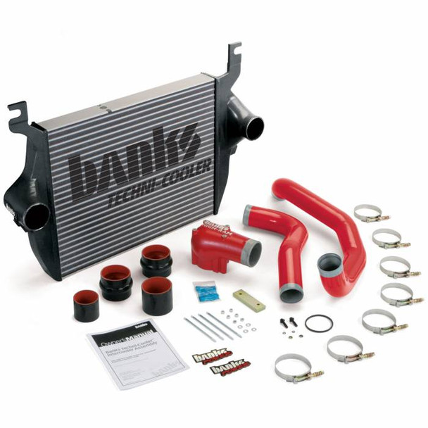 BANKS 25975 TECHNI-COOLER INTERCOOLER SYSTEM W/HIGH-RAM AND BOOST TUBES 2005-2007 FORD POWERSTROKE 6.0L