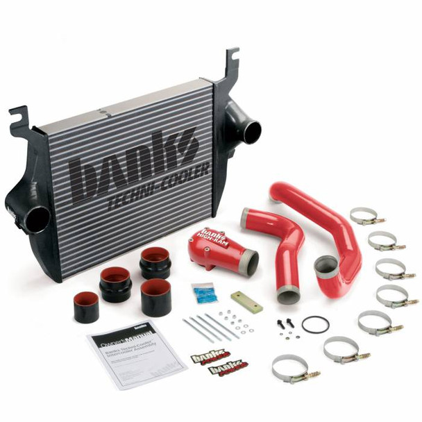 BANKS 25974 TECHNI-COOLER INTERCOOLER SYSTEM W/HIGH-RAM AND BOOST TUBES 2003-2004 FORD POWERSTROKE 6.0L