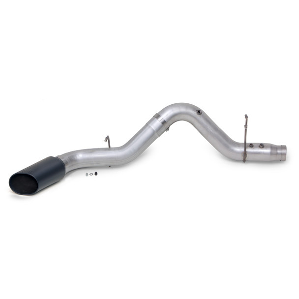 BANKS 48996-B MONSTER EXHAUST SYSTEM 4IN 5-INCH SINGLE EXIT BLACK TIP 2017- 2019 GM DURAMAX 6.6L L5P