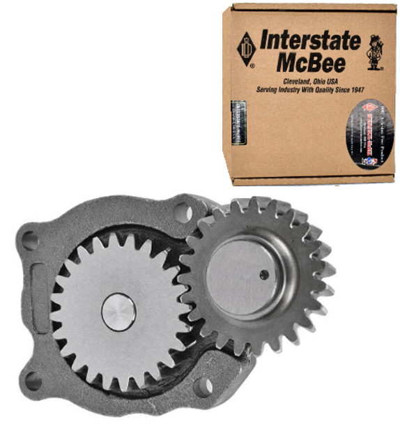 INTERSTATE MCBEE M-4939587 OIL PUMP (HIGH VOLUME) 1989-2002 CUMMINS 5.9L 12V/24V