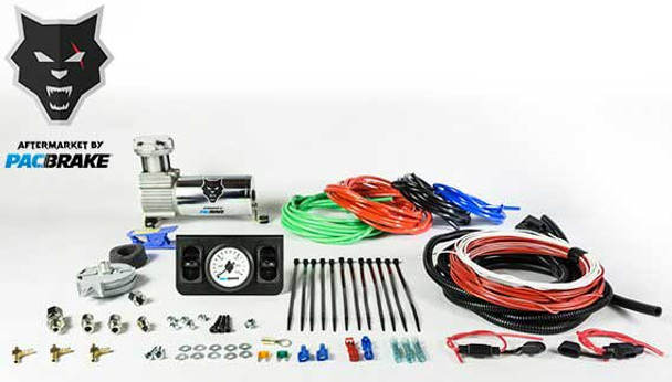 PACBRAKE HP10098 PREMIUM IN CAB CONTROL KIT FOR INDEPENDENT PADDLE VALVE IN CAB CONTROL KIT W/MECHANICAL GAUGE