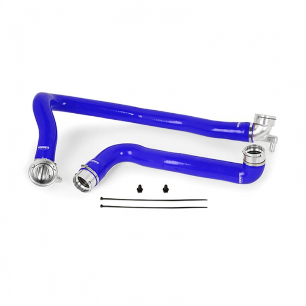 MISHIMOTO MMHOSE-F2D-11BL  SILICONE COOLANT HOSE KIT - BLUE   2011-2016 FORD POWERSTROKE 6.7L