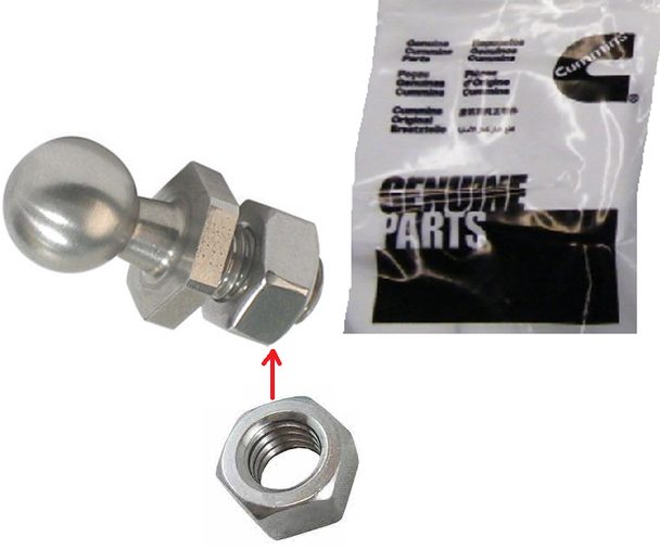 CUMMINS 3093946 P7100 THROTTLE LINKAGE BALL NUT 1994-1998 CUMMINS 5.9L 12V