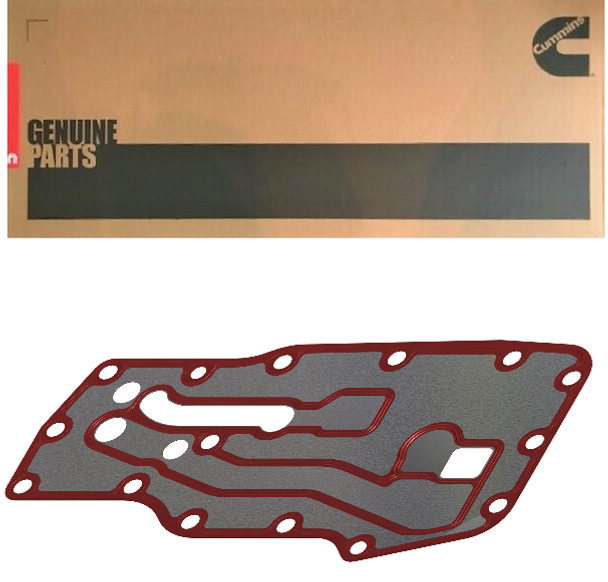 CUMMINS 3974127 OIL FILTER HEAD GASKET 2007.5-2022 CUMMINS 6.7L 24V