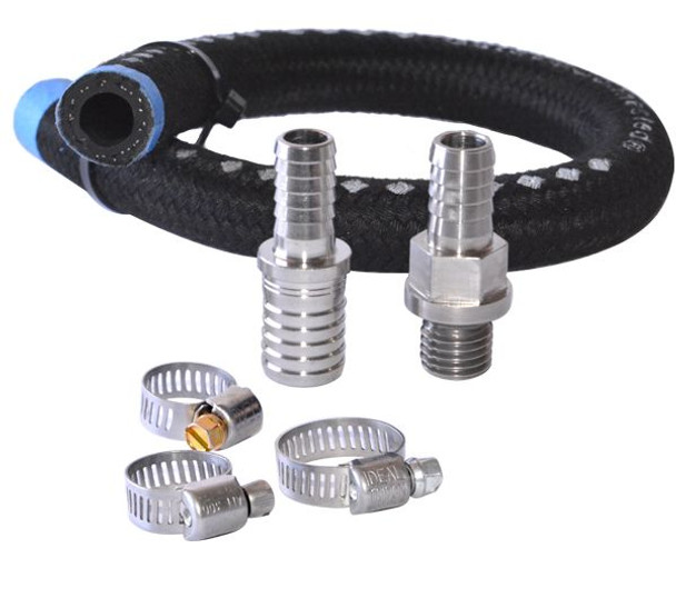 PPE 113060900 CP3 PUMP FUEL FEED LINE KIT 3/8 INCH WITH FITTING 2001-2010 GM 6.6L DURAMAX LB7/LLY/LBZ