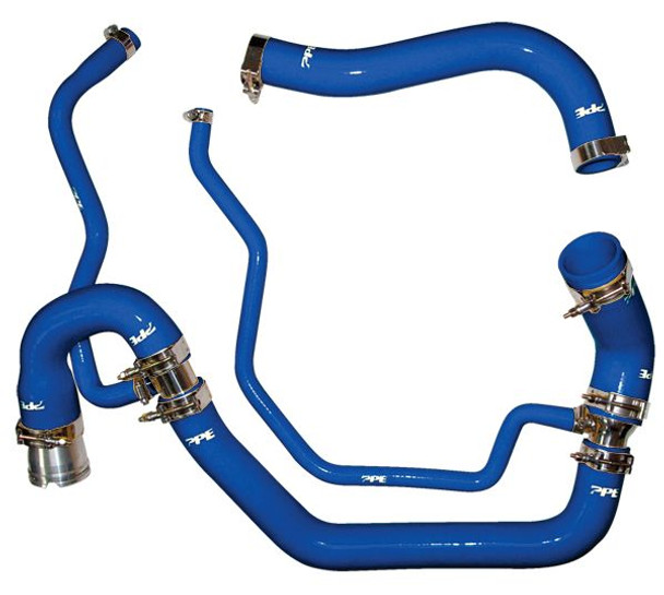 PPE 119022200 SILICONE UPPER AND LOWER COOLANT HOSE KIT-BLUE 2006-2010 GM DURAMAX 6.6L LBZ/LMM