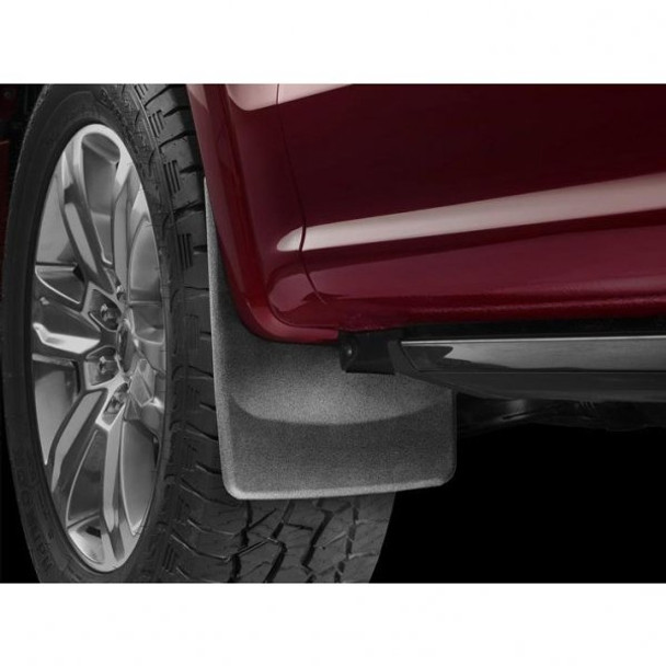 WEATHERTECH 110044 NO-DRILL DIGITALFIT FRONT MUDFLAPS 2015-2019 FORD F-150 (WITH FENDER LIP MOLDING)