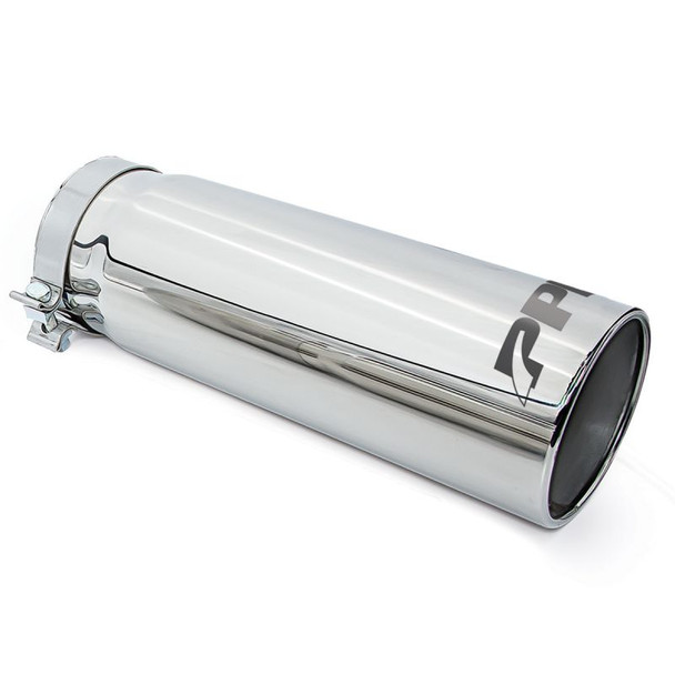 PPE 117021500 POLISHED 304 STAINLESS STEEL EXHAUST TIP 2021+ GM 6.6L DURAMAX L5P