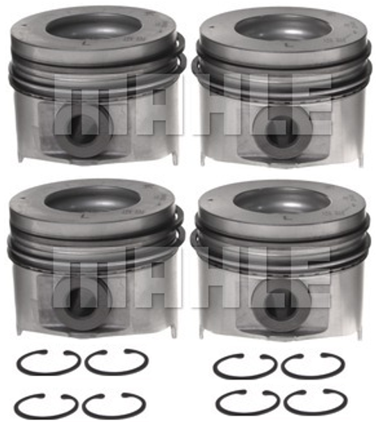 MAHLE 224-3451WR.020 PISTON WITH RINGS LEFT BANK-.020 OVER SIZE 2001-2005 DURAMAX LLY/LB7