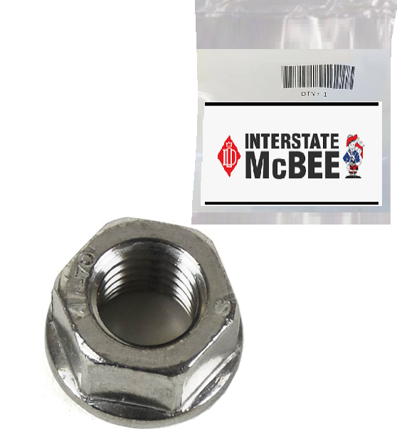 INTERSTATE MCBEE M-3818824 EXHAUST MANIFOLD MOUNTING NUT 1989-2018 CUMMINS 5.9L/6.7L 12V/24V