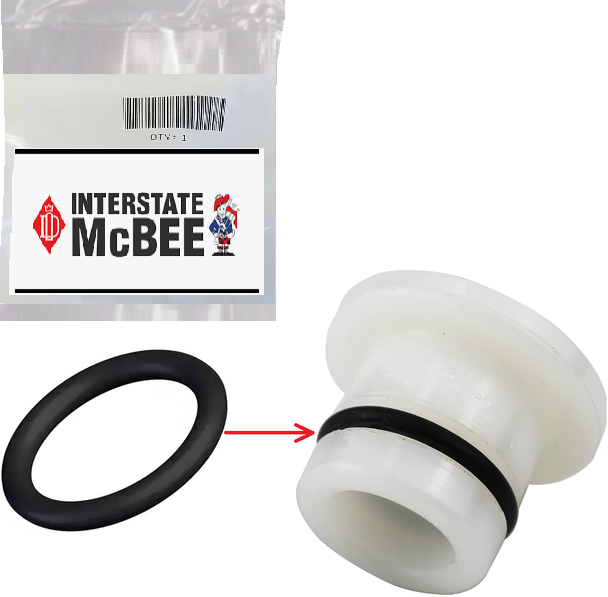 INTERSTATE MCBEE M-3910260 BELL HOUSING ADAPTER PLATE PLUG ORING 1989-2002 CUMMINS 5.9L 12V/24V