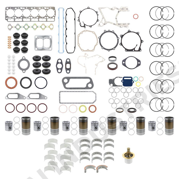 PAI  360204-501 ENGINE REBUILD KIT FOR INTERNATIONAL DT-360 SERIES