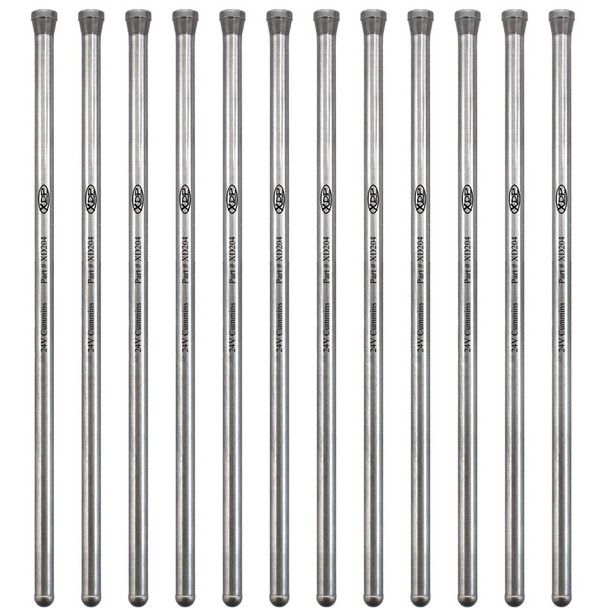 XDP XD204 STREET PERFORMANCE PUSHRODS (3/8 INCH) 1998.5-2018 DODGE CUMMINS 5.9L/6.7L 24V