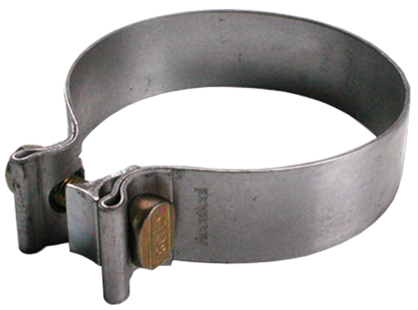 DIAMOND EYE BC500A EXHAUST CLAMP 5IN. ALUMINIZED TORCA BAND CLAMP