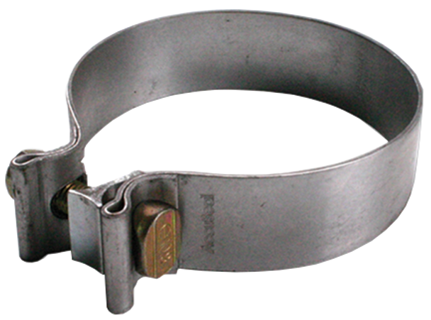 DIAMOND EYE BC500S409 EXHAUST CLAMP 5IN. 409 STAINLESS STEEL TORCA BAND CLAMP