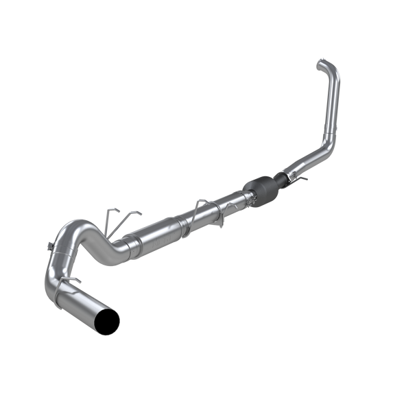 MBRP S62240P 2003-2007 F-250 350 6.0L EC CC ALUMINIZED  STEEL 5  TURBO BACK SINGLE SIDE EXIT