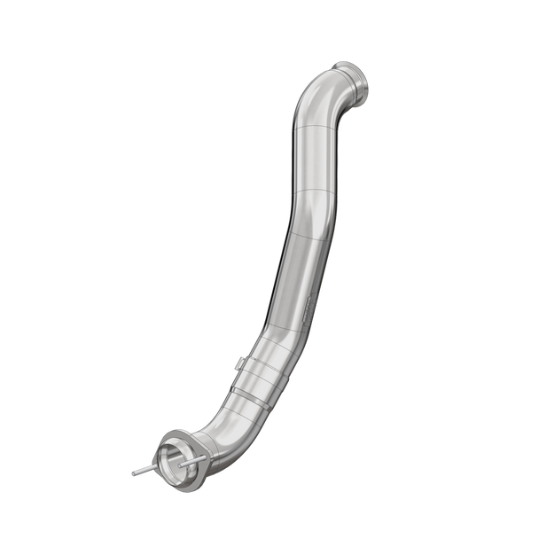 MBRP FALCA455 ALUMINIZED 4 " TURBO DOWN PIPE FOR 2008-2010 FORD SUPERDUTY WITH 6.4L POWERSTROKE ENGINE