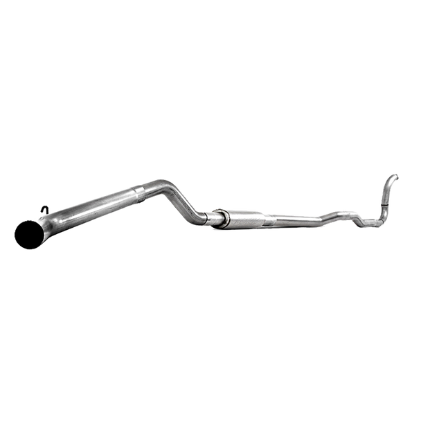MBRP S6150P 4 " TURBO BACK SINGLE SIDE EXIT EXHAUST FOR 1988-1993 DODGE RAM WITH 5.9 CUMMINS ENGINE