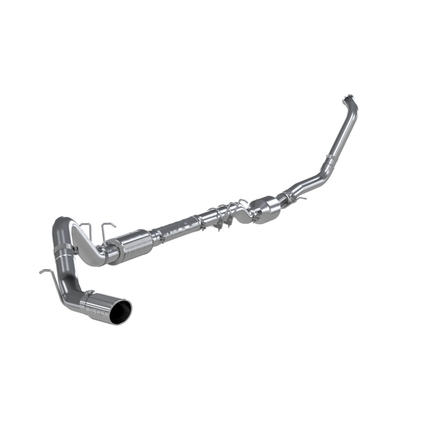 MBRP S6240AL 2003-2007 FORD F-350/450/550 6.0L CAB AND CHASSIS ALUMINIZED STEEL 4IN TURBO BACK SINGLE SIDE EXIT