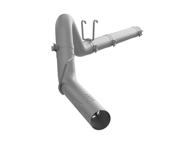 MBRP S6242SLM 4 " FILTER BACK SINGLE NO MUFFLER T409 STAINLESS STEEL FOR 08-10 FORD SUPERDUTY WITH 6.4L POWERSTROKE ENGINE