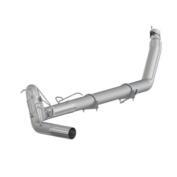 MBRP S6100SLM 1998-2002 2500 3500 CUMMINS T409 STAINLESS STEEL 4 TURBO BACK SINGLE  EXIT - NO MUFFLER DO NOT USE IF VEHICLE HAS A CATALYTIC CONVERTER.