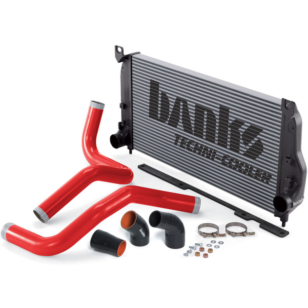 BANKS 25978 TECHNI-COOLER INTERCOOLER SYSTEM W/BOOST TUBES 2004-2005 GM DURAMAX 6.6 LLY