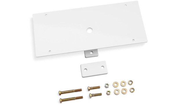 BACKRACK 91002W UNIVERSAL LIGHT BRACKET 10-1/2IN BASE CM (SINGLE) - WHITE